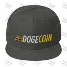 Load image into Gallery viewer, Dogecoin Thug Snapback Cap
