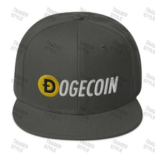 Load image into Gallery viewer, Dogecoin Logo Snapback Cap
