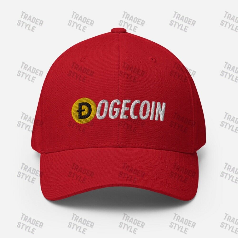 Dogecoin Logo Baseball Cap