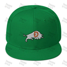 Load image into Gallery viewer, Dogecoin Bull Snapback Cap
