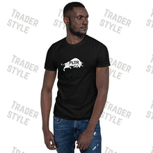 Load image into Gallery viewer, Palantir Bull Black &amp; White T-shirt
