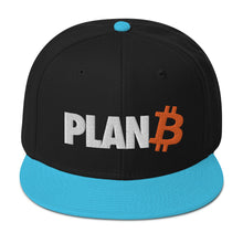 Load image into Gallery viewer, Bitcoin Plan B Snapback Cap
