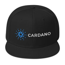 Load image into Gallery viewer, Cardano ADA Snapback Cap
