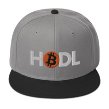 Load image into Gallery viewer, Bitcoin HODL Snapback Cap
