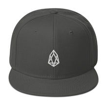 Load image into Gallery viewer, EOS Classic Logo Snapback Cap White
