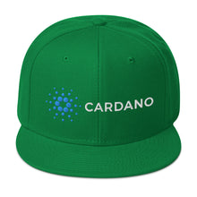 Load image into Gallery viewer, Cardano ADA Snapback Cap
