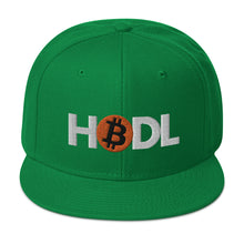 Load image into Gallery viewer, Bitcoin HODL Snapback Cap
