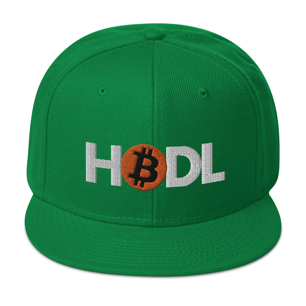 Bitcoin HODL Snapback Cap