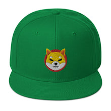 Load image into Gallery viewer, Shibacoin Classic Logo Snapback Cap
