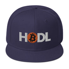 Load image into Gallery viewer, Bitcoin HODL Snapback Cap
