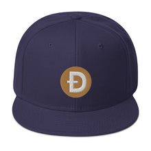 Load image into Gallery viewer, Dogecoin Classic Snapback Cap
