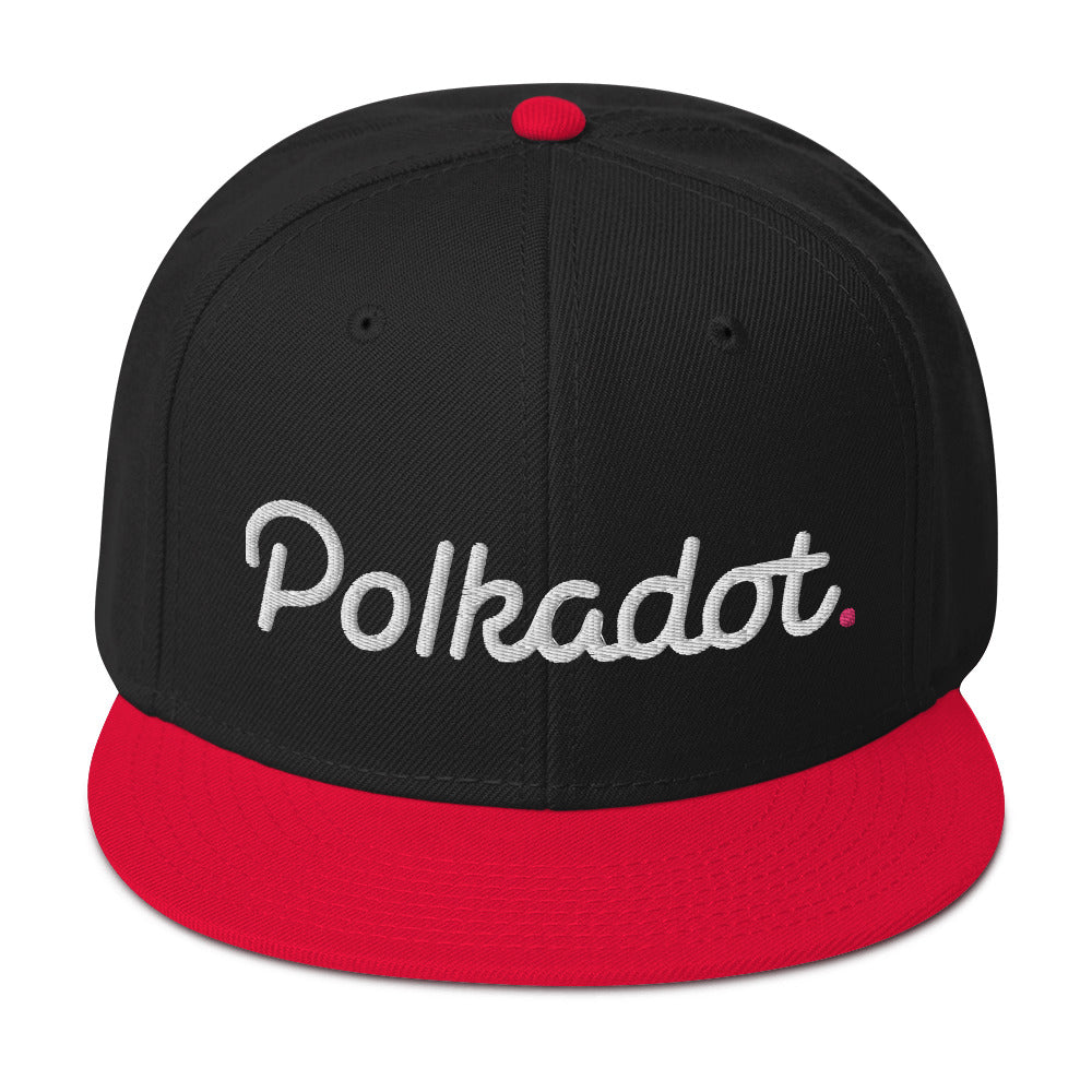 Polkadot Dot Snapback Cap