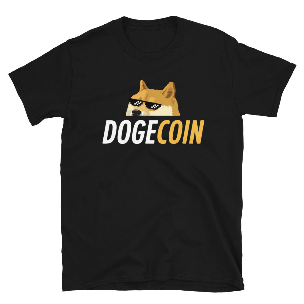 Dogecoin Thug Sunglasses T-shirt