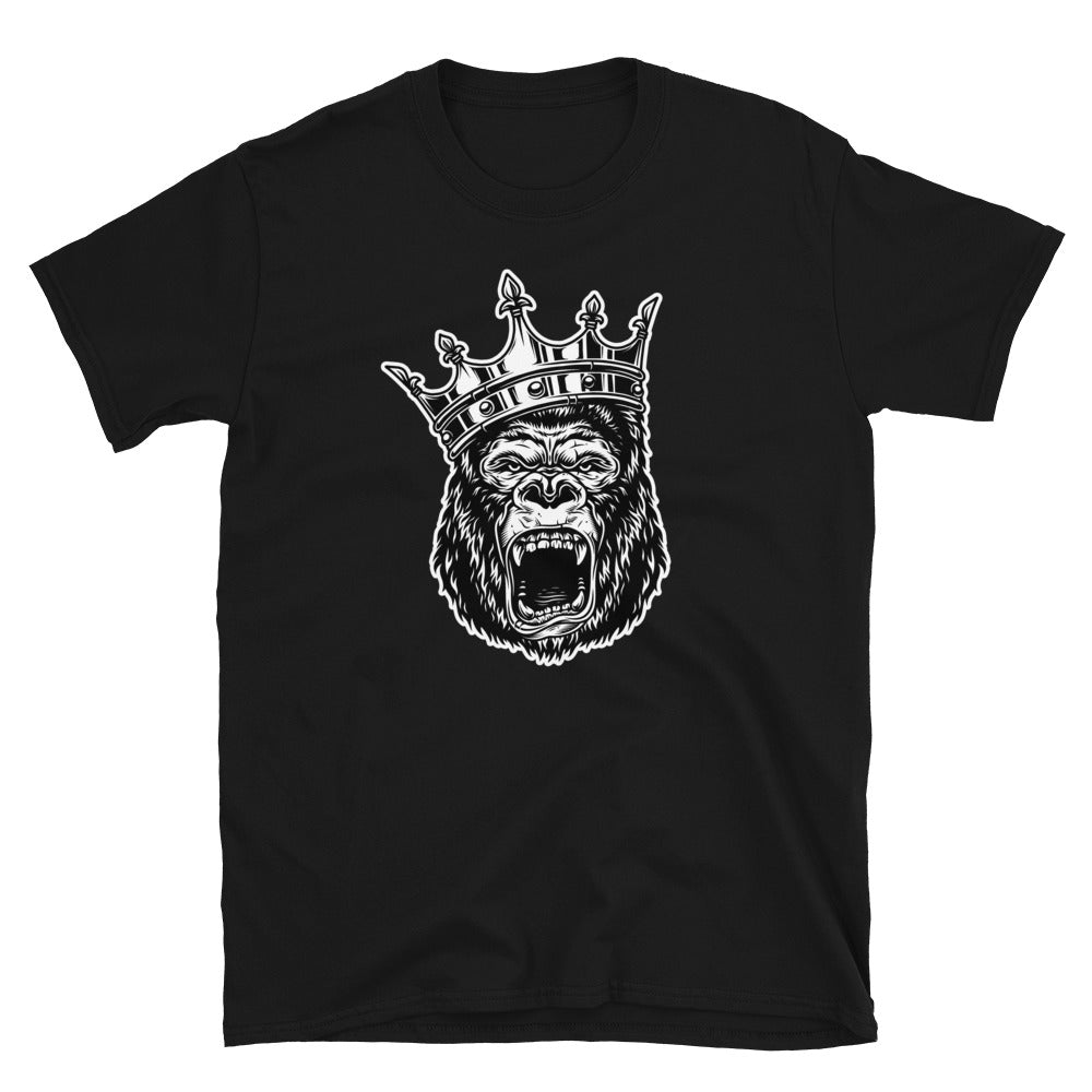 Apes Together Strong Gorilla King Black T-shirt