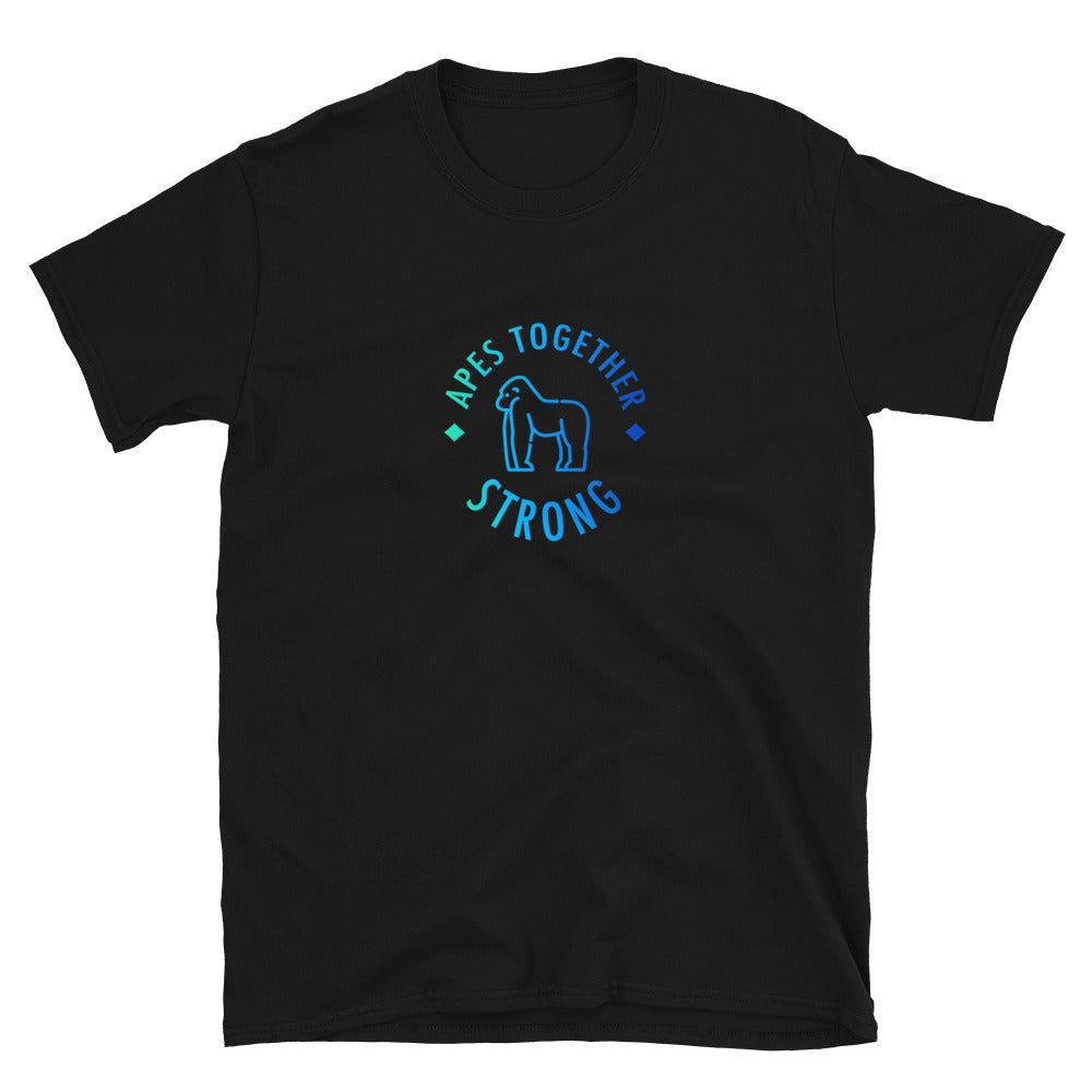 Apes Together Strong Logo Blue T-shirt