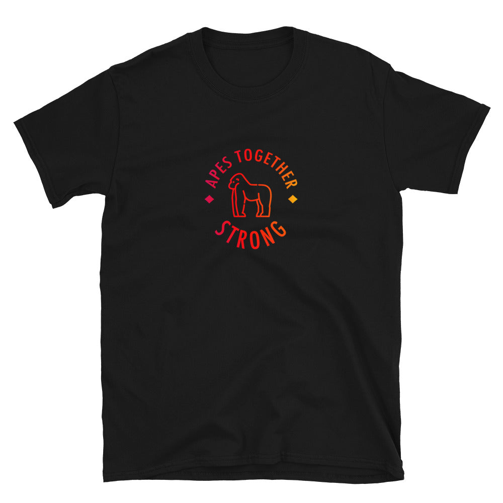 Apes Together Strong Logo Red T-shirt