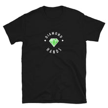 Load image into Gallery viewer, Diamond Hands Logo Green T-shirt
