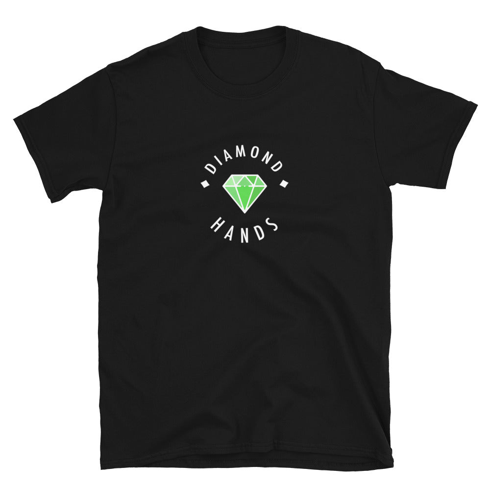 Diamond Hands Logo Green T-shirt