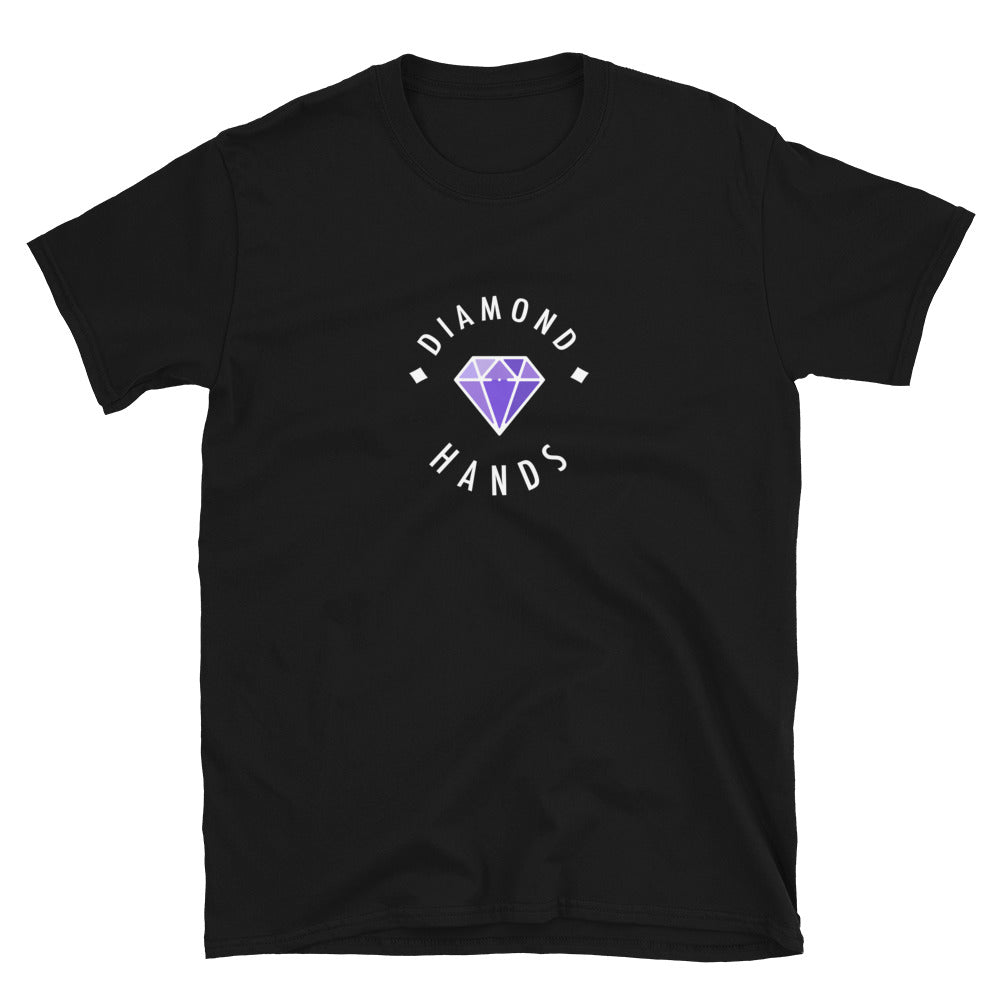 Diamond Hands Logo Purple T-shirt