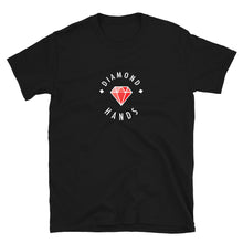 Load image into Gallery viewer, Diamond Hands Logo Red T-shirt
