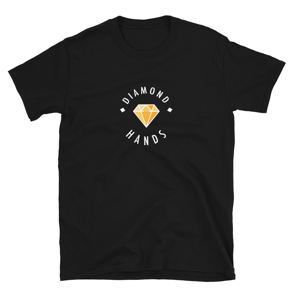 Diamond Hands Logo Yellow T-shirt