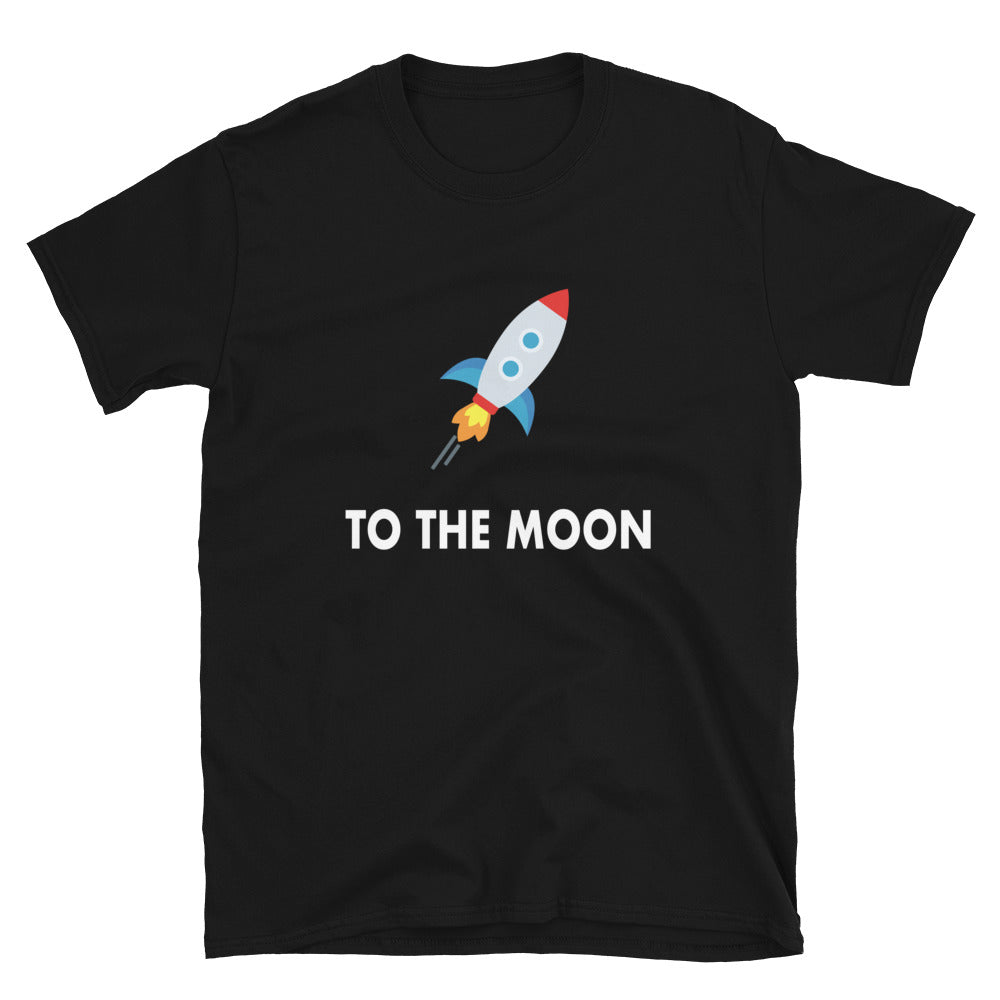 Stocks to the Moon Rocket T-shirt