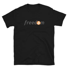 Load image into Gallery viewer, Bitcoin is Freedom Classic T-shirt
