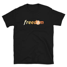 Load image into Gallery viewer, Bitcoin is Freedom Orange T-shirt
