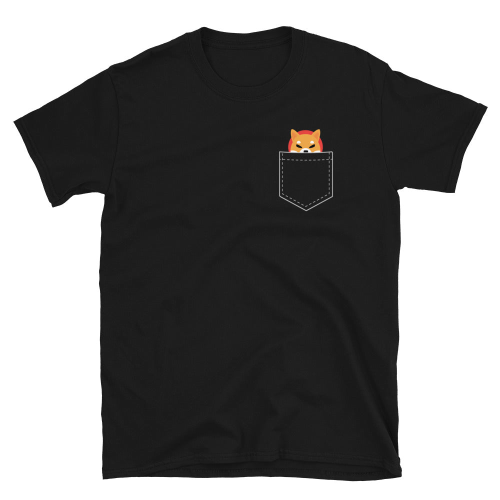 Shiba Inu Pocket Hide T-shirt