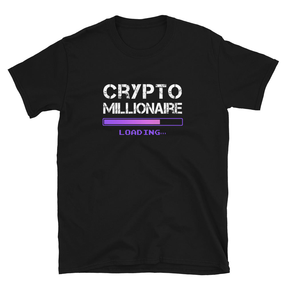 Crypto Millionaire Purple T-shirt