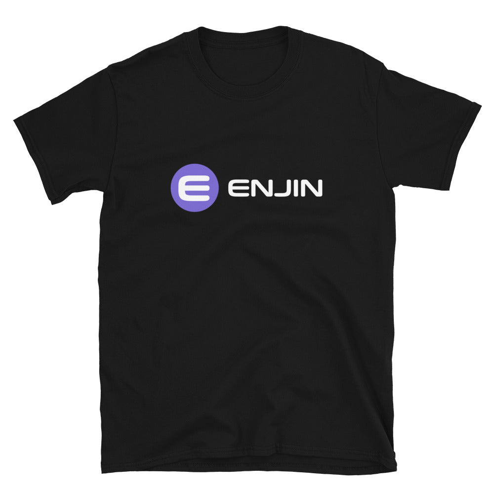 Enjin Logo White T-shirt