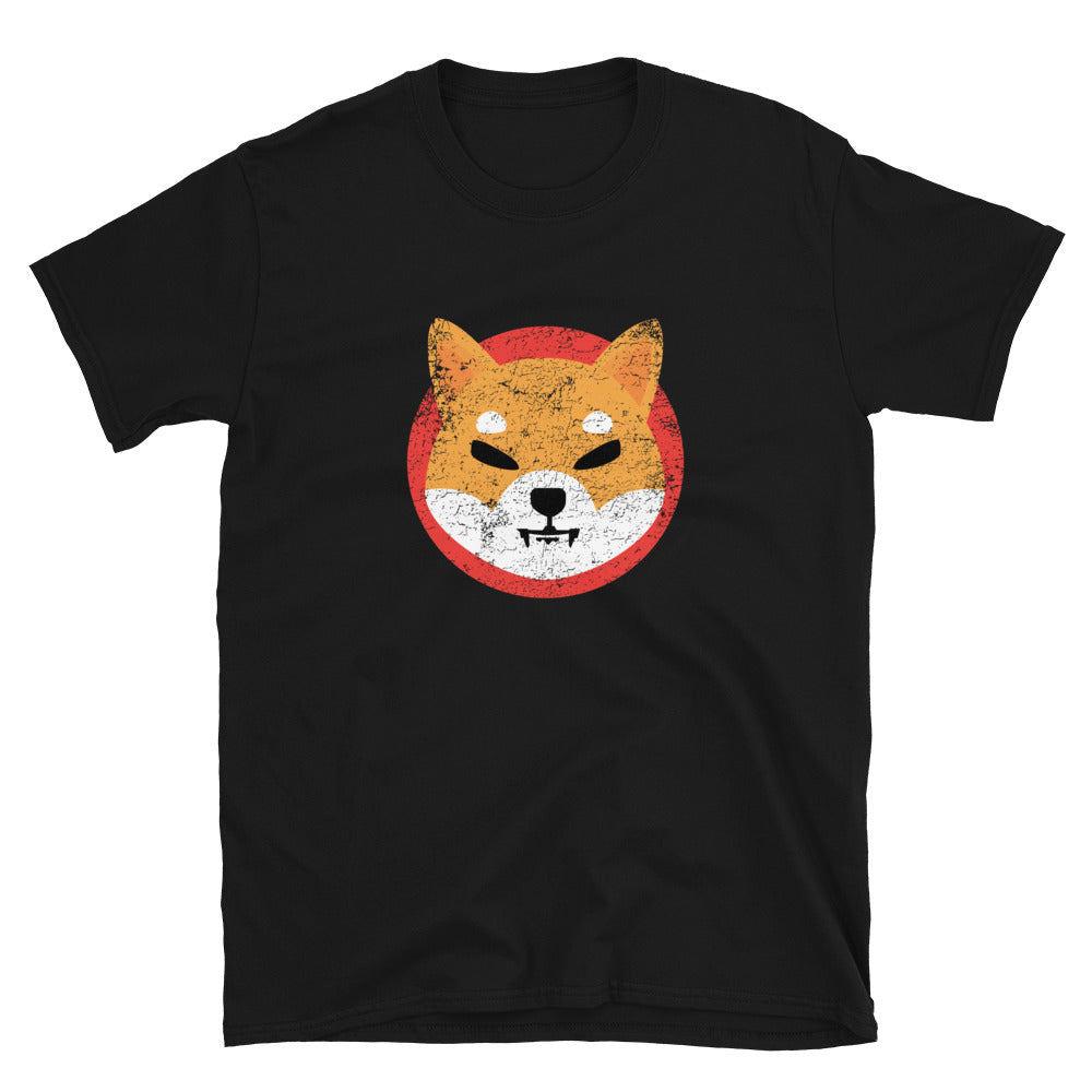 Shiba Inu SHIB Crypto Vintage Distressed