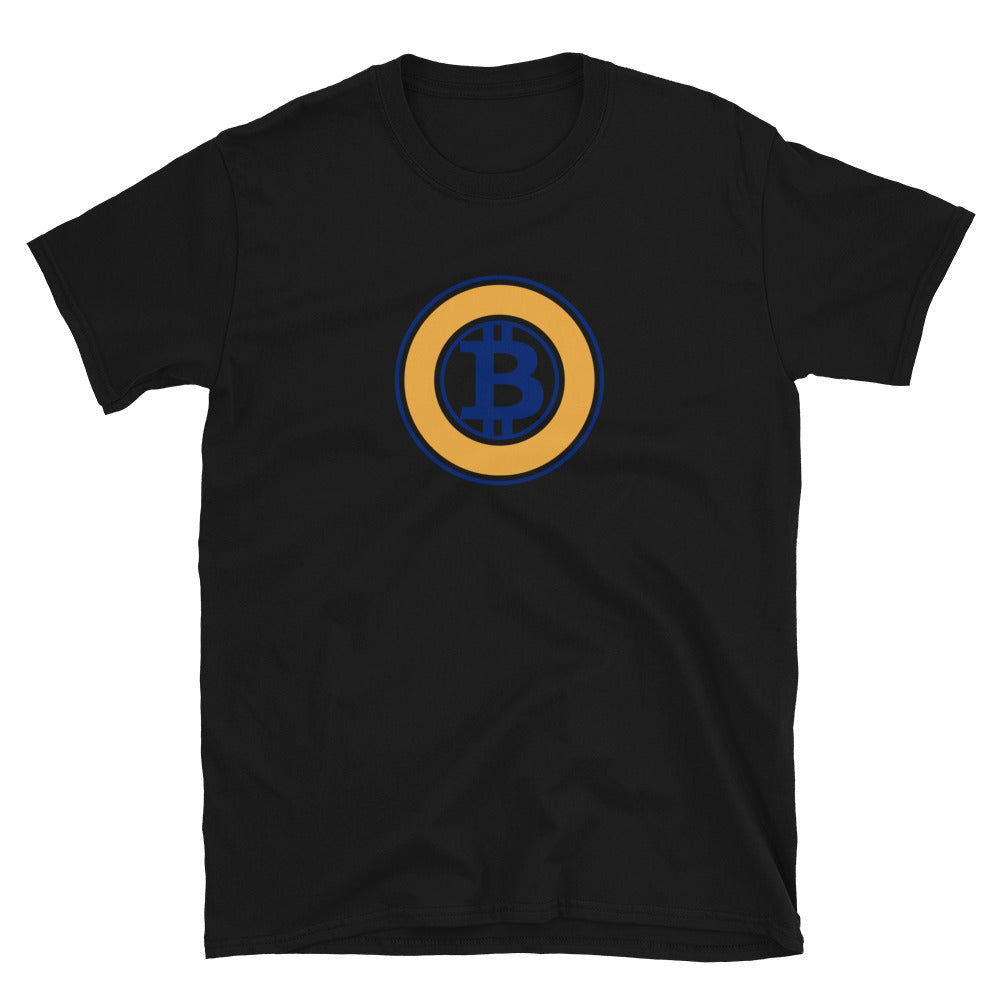 Bitcoin Gold Token black T-shirt