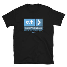 Load image into Gallery viewer, SVB Risk Management SIVB Silicon Bank T-shirt
