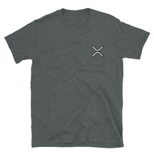 Load image into Gallery viewer, XRP Embroidery T-shirt Ripple crypto hodl trading trader gift tee
