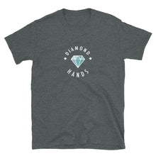 Load image into Gallery viewer, Diamond Hands Logo Aqua T-shirt
