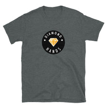 Load image into Gallery viewer, Diamond Hands Logo Black + Yellow T-shirt
