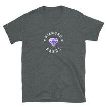 Load image into Gallery viewer, Diamond Hands Logo Purple T-shirt
