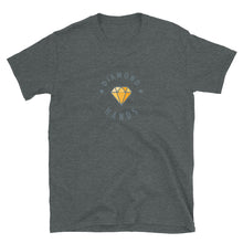 Load image into Gallery viewer, Diamond Hands Logo Yellow Outline T-shirt
