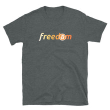 Load image into Gallery viewer, Bitcoin is Freedom Orange T-shirt
