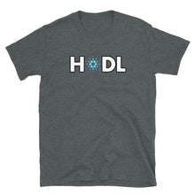 Load image into Gallery viewer, Cardano HODL Blue Green Outline T-shirt
