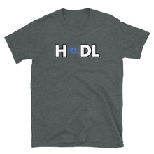 Load image into Gallery viewer, Cardano HODL Blue Outline T-shirt
