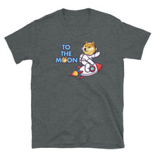 Load image into Gallery viewer, Doge to the Moon Blue T-shirt
