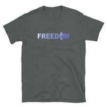 Load image into Gallery viewer, Ethereum is Freedom Purple Gradient T-shirt
