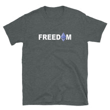 Load image into Gallery viewer, Ethereum is Freedom White T-shirt
