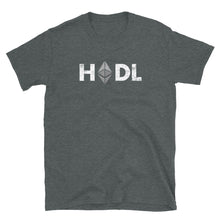 Load image into Gallery viewer, Ethereum Vintage Distressed Grey T-shirt
