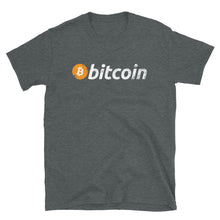 Load image into Gallery viewer, Bitcoin BTC Vintage Logo Distressed White
