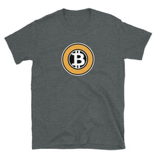 Load image into Gallery viewer, Bitcoin Gold Token White T-shirt
