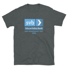 Load image into Gallery viewer, SVB Risk Management SIVB Silicon Bank T-shirt
