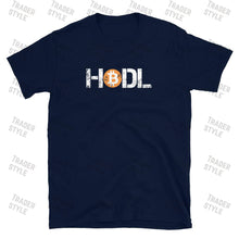 Load image into Gallery viewer, Hodl Bitcoin Distressed T-shirt
